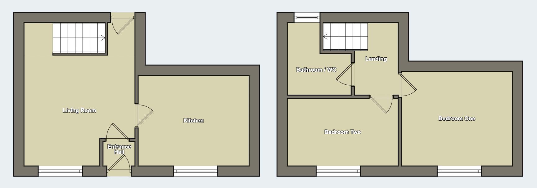 George Street, Accrington Floorplan